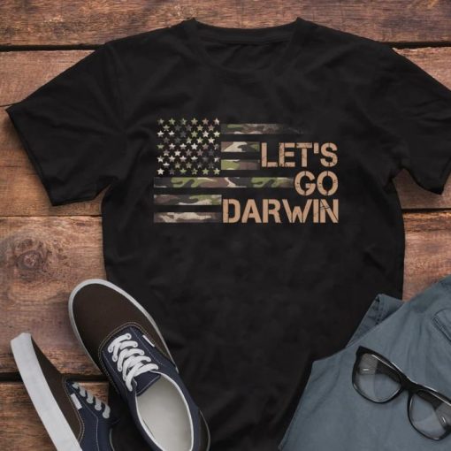 Lets Go Darwin Political US Democratic Anti Joe Biden Shirt