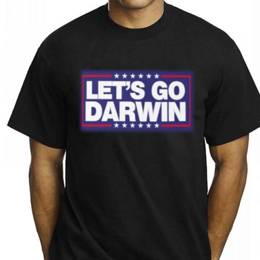 Lets Go Darwin Vintage US Flag Shirt