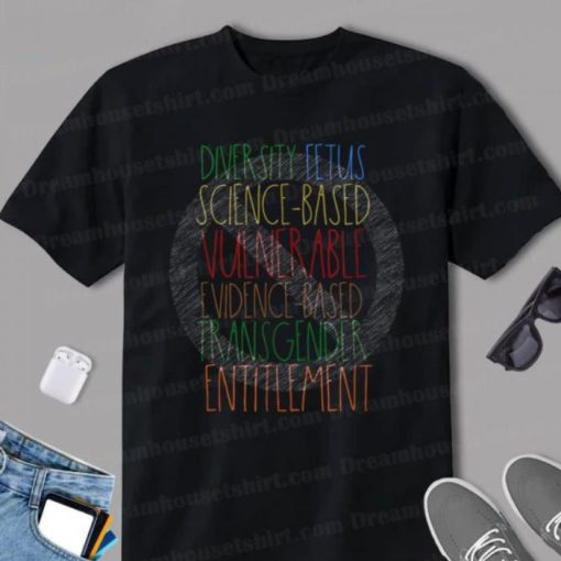 List of Words Banned by the CDC Shirt