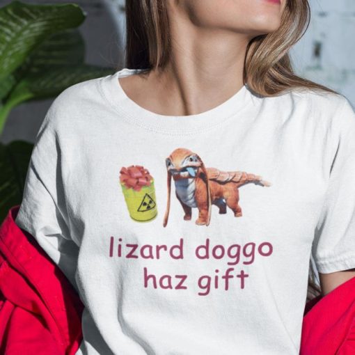Lizard Doggo Haz Gift Shirt