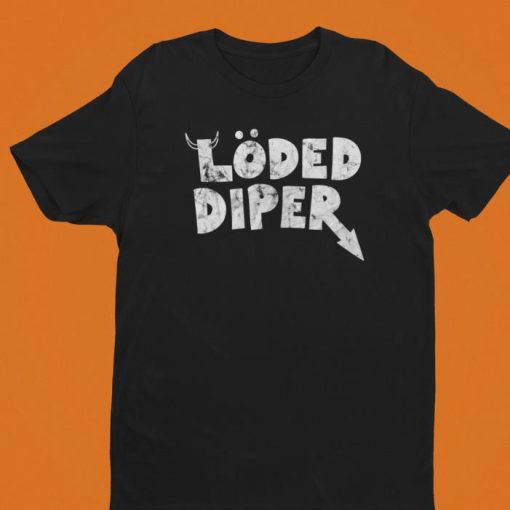 Loded Diper Shirt Vintage Look Diary of a Wimpy Kid Shirt