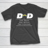 Los Angeles Chargers NFL Football Dad The Man The Myth The Legend T-Shirt