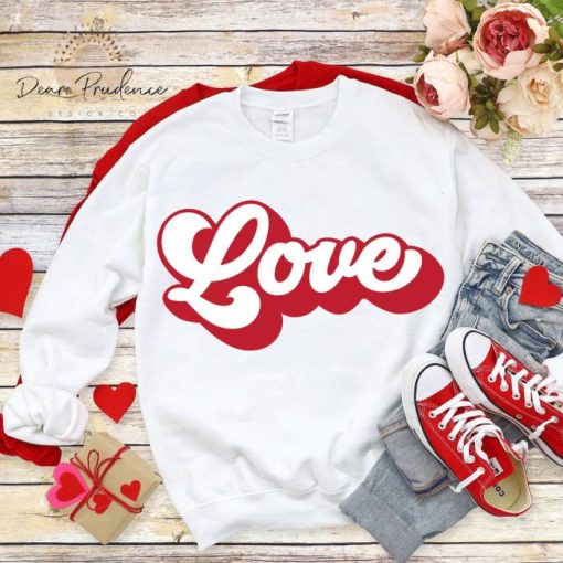 Love Groovy love Valentine’s Day Shirt