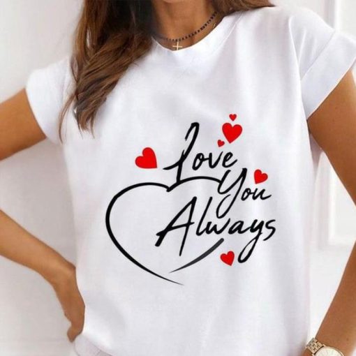 Love you Alway heart shirt