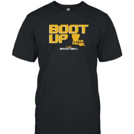 Lsu Basketball Boot Up Shirt