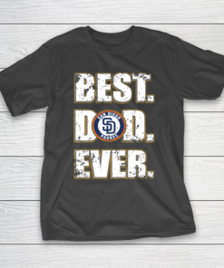 MLB San Diego Padres Baseball Best Dad Ever Family Shirt T-Shirt