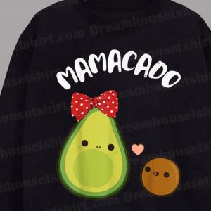 Mamacado Shirt Cute Avocado Pregnant Mom Gift Shirt Sweatshirt