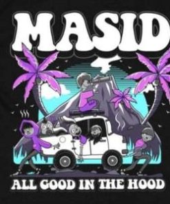 Masid All Good In The Hood Car Shirt 1 Masid All Good In The Hood Car Shirt 2