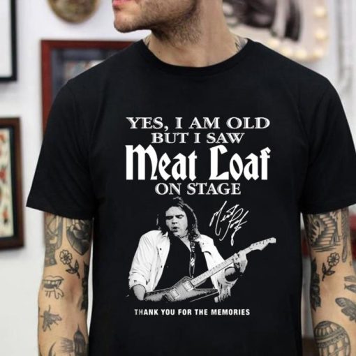 Meat Loaf Thank For The Memories Shirt