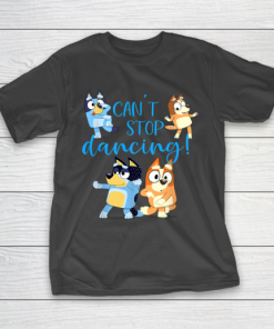 Mens Womens Fathers Bluey Dad Mum Love Father s Day Kids T-Shirt
