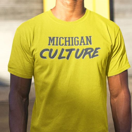 Michigan Culture Shirt Basketball Michigan Wolverines
