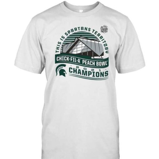 Michigan State Spartans Peach Bowl Champions Shirt