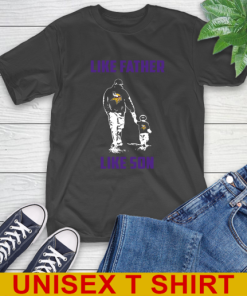 Minnesota Vikings NFL Football Like Father Like Son Sports T-Shirt
