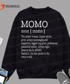 Momo Definition Grandma Mother Day Gifts Women Sweatshirt 1