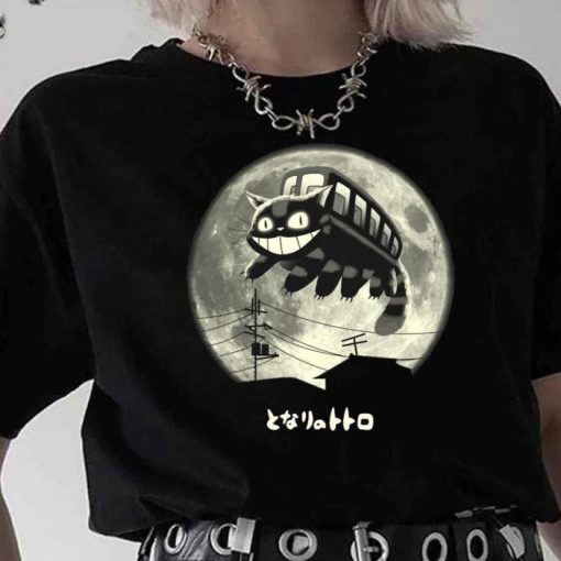Moon Catbus My Neighbor Totoro Studio Ghibli Art Shirt