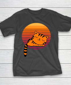 Mother’s Day Funny Gift Ideas Apparel  Above the world Cat resting Mother T-Shirt
