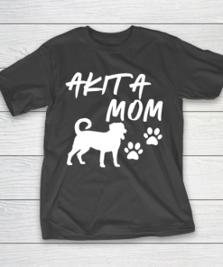 Mother’s Day Funny Gift Ideas Apparel  Akita Mom T Shirt T-Shirt