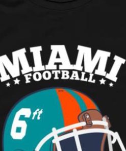 NFL Miami Dolphins Spirit Stay 6ft Away Shirt 2