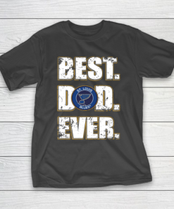 NHL St.Louis Blues Hockey Best Dad Ever Family Shirt T-Shirt