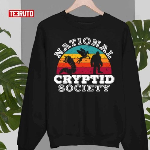 National Cryptid Society Ufo Extraterrestrial Sweatshirt