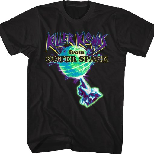 Neon Poster Killer Klowns From Outer Space T-Shirt