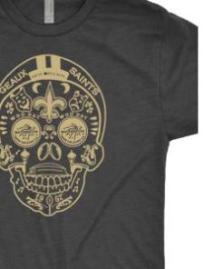 New Orleans Saints Skull Shirt 2