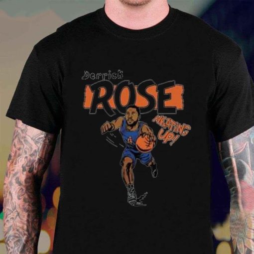 New York Knicks Derrick Rose Homage Royal Shirt
