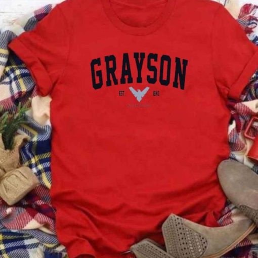 Nightwing Dick Grayson Est. 1940 Varsity Shirt