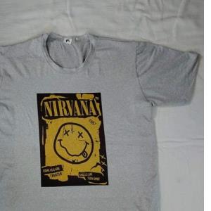 Nirvana face shirt