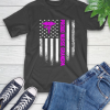 Nurse Shirt Vintage USA American Flag Proud Nurse Grandpa Distressed T Shirt T-Shirt