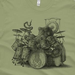 Octopus Playing Drums Shirt