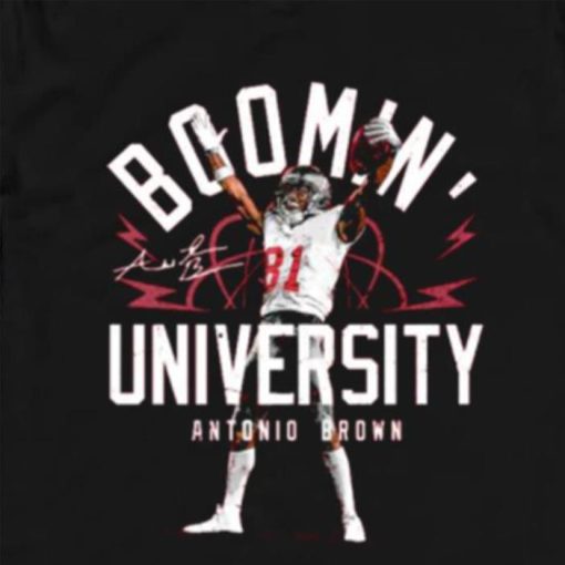 Official Antonio Brown Boomin University Signature Shirt
