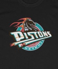 Old School Pistons Shirt 1 Old School Pistons Shirt 2