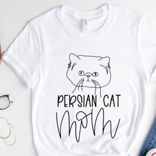 Persian Cat Mom Shirt, Cat Lover Gift, Persian Cat Mom Tee, Cat Mom Gift, Best Friend Gift, Best Friend Christmas Gift, Persian Cat Shirt