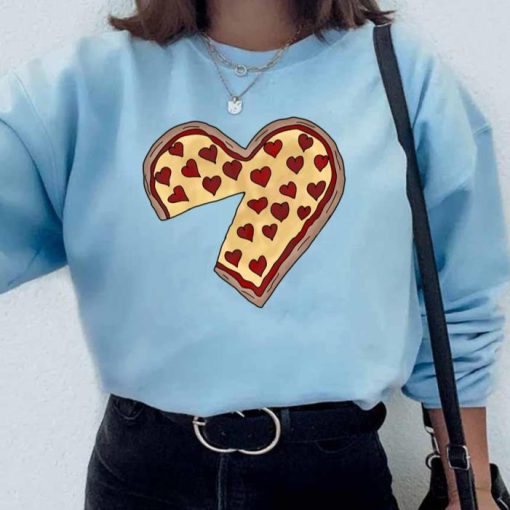 Piece Of My Heart Pizza Lover Sweatshirt