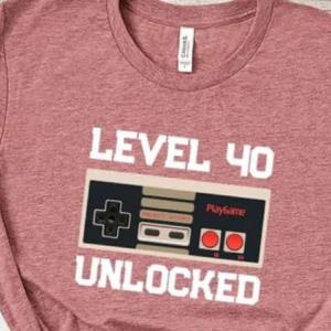 Playgame Leval 40 Unlocked Shirt