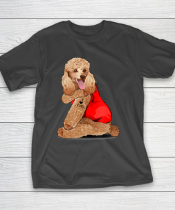 Poodle Dog Tattoo I Love Father’s Day T-Shirt