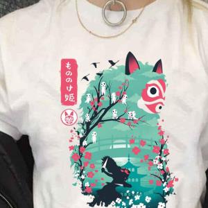 Princess Mononoke Anime Japanese Style Shirt
