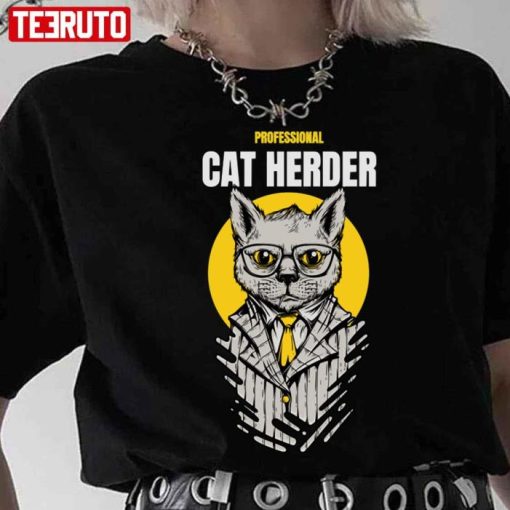 Project Manager Professinal Cat Herder Shirt