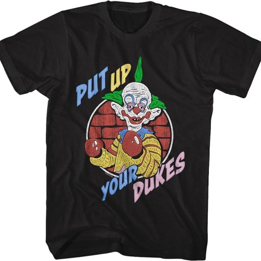 Put Up Your Dukes Killer Klowns From Outer Space T-Shirt