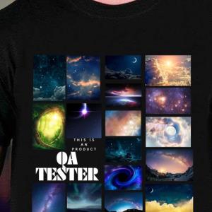 Qa Tester Collage Shirt
