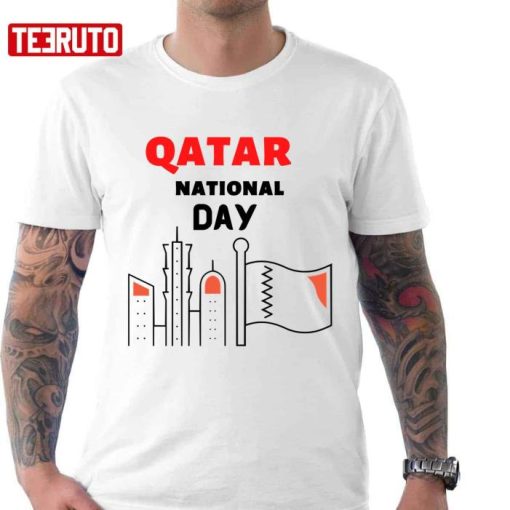 Qatar National Day Flag Shirt
