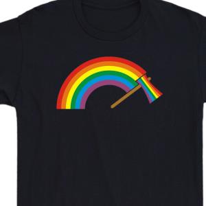 Rainbow Axe SUnisex Shirt