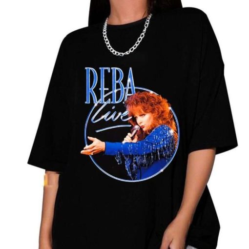 Reba McEntire Vintage Faded 80s Style Fan T-Shirt