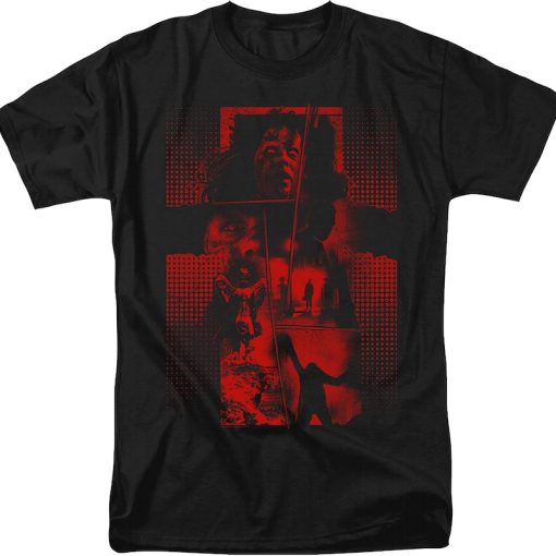 Red Collage Exorcist T-Shirt