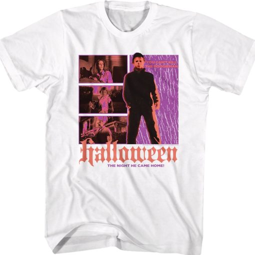 Retro Collage Poster Halloween T-Shirt