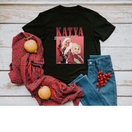 Retro Katya Zamolodchikova and Trixie Mattel Shirt