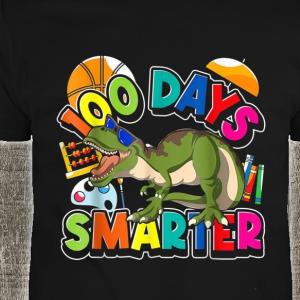 Roaring Dinosaur Teacher Cool Rex 100 Days Of School Shirt