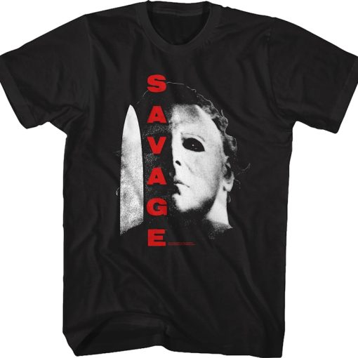 Savage Michael Myers Halloween T-Shirt