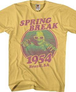 Spring Break 1954 Creature From The Black Lagoon T-Shirt